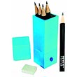 Tetris Tetromino-Shaped Pencil Holder